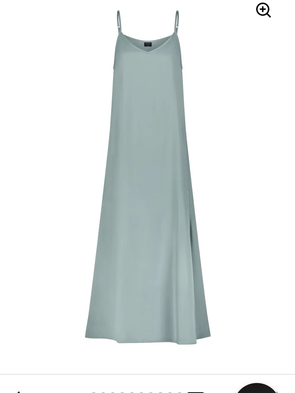 Aleeza Paris Strap Slip Dress - Tiffany colorway,  Size Large